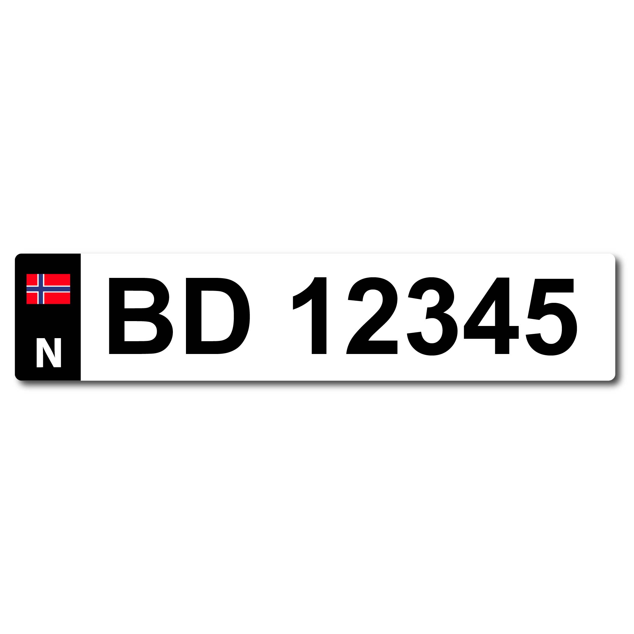 ekstra skilt til sykkelstativ