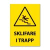 Fareskilt - Skilfare i trapp