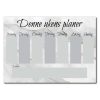 Ukeplan marmor whiteboard