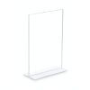 Plexiglass bord display - crystal