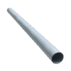 skiltstolpe galvanisert stål 300cm Ø60mm