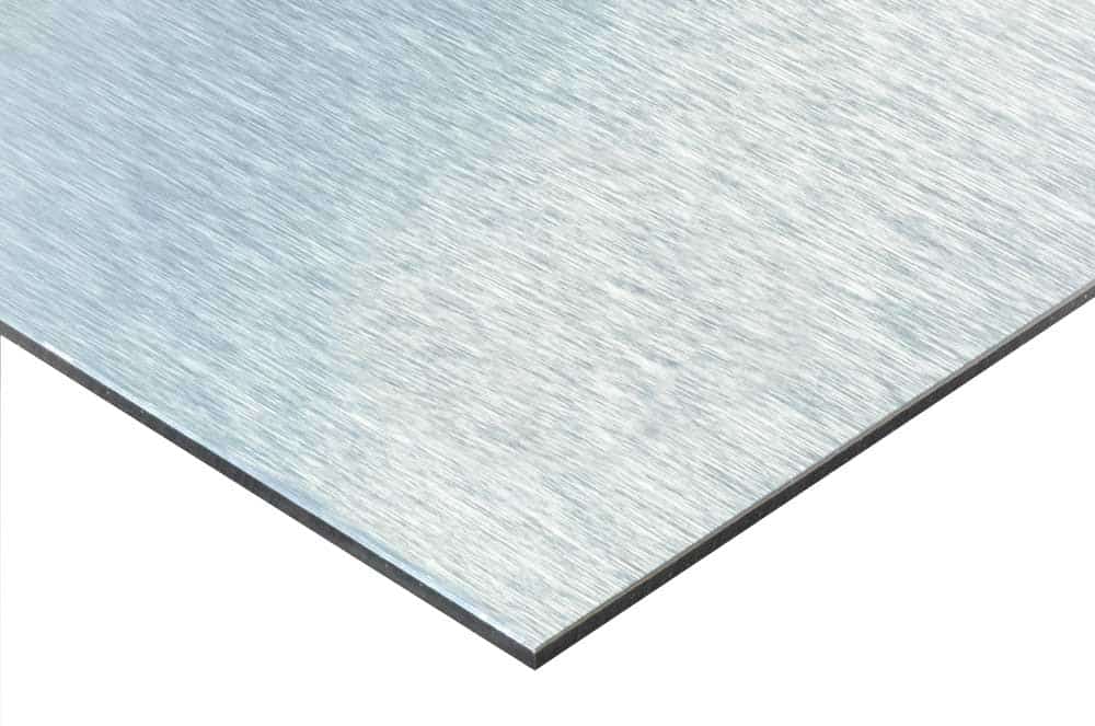 3mm brushed alu kompositt