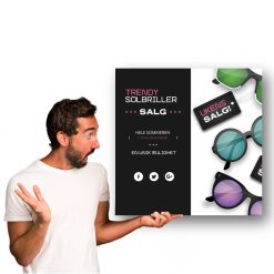 Trykk med din egen fil på plate - 700x700mm