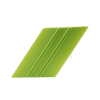 squeegee parallellogram 12.5x7.7cm grønn v53