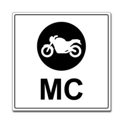 mc parkering skilt symbol skilt 50x50