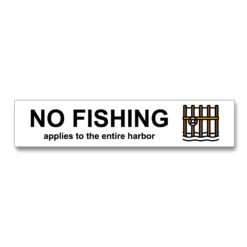 no fishing applies to entire harbor