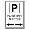 parkering gjester med p pil venstre (kopi)