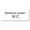 standard leilighetsmerke gravert 78x32mm