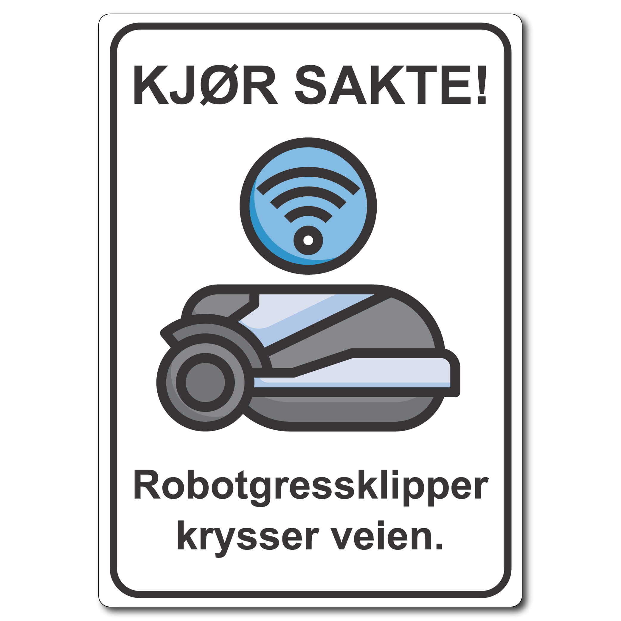 kjør sakte robotgressklipper v2